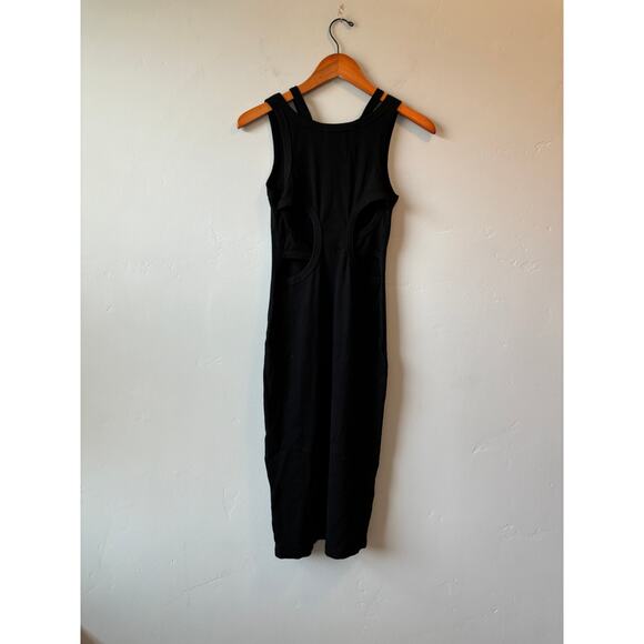 T.LA Black Layered Ribbed Tank Dress - Picture 6 of 7
